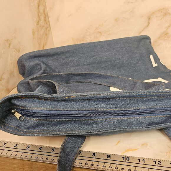 Guess Denim Tote Bag - Picture 3 of 6